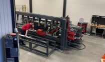 Engineer looking for industrial machine in build.